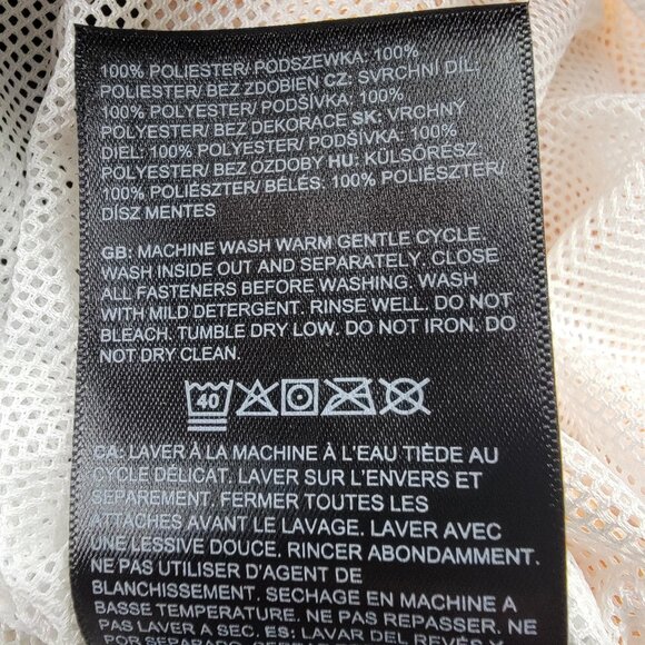 The North Face WindWall Nylon Track Pants Womens Small Peach White Black - Picture 7 of 16